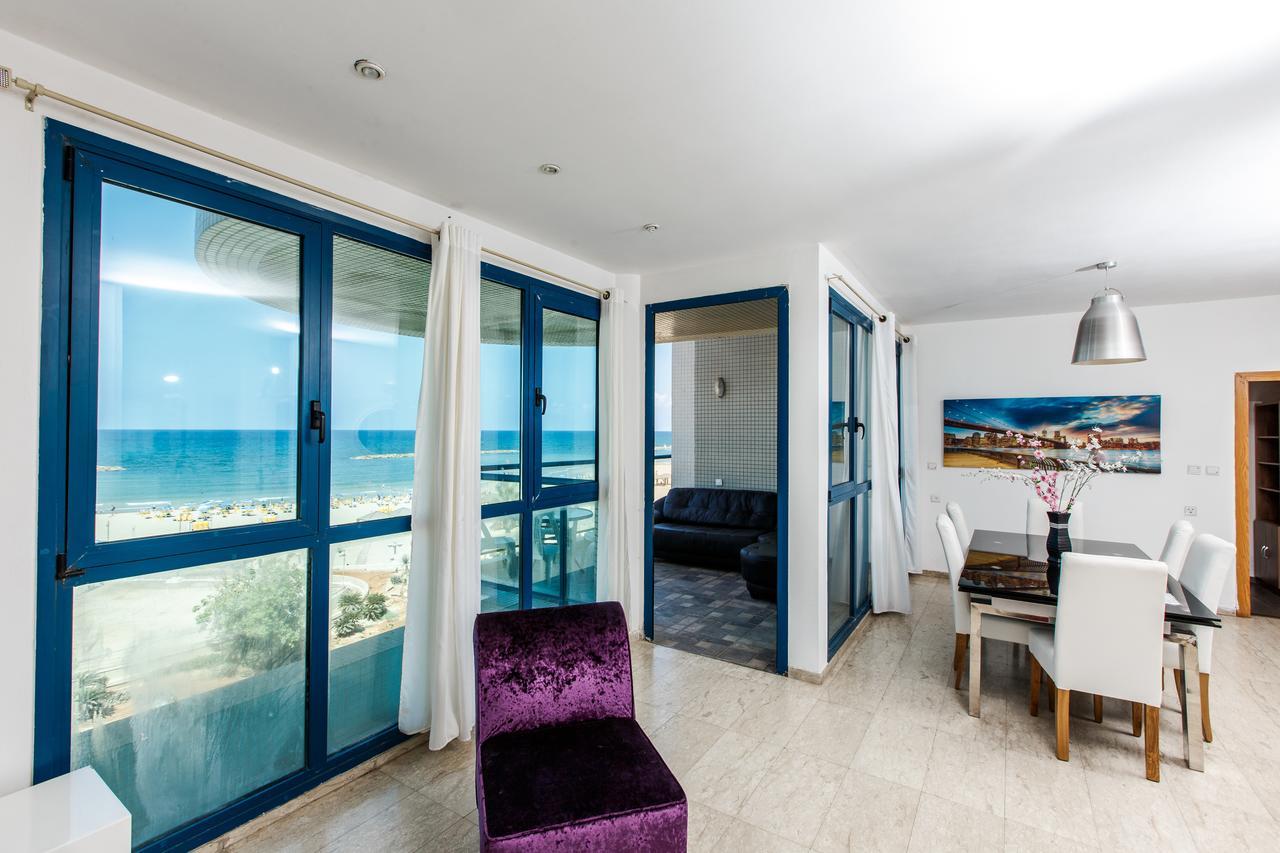Ocean Front Apartments First Line To The Beach Tel-Aviv Extérieur photo